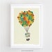 Never give UP - Art print