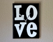 LOVE Wall Clock