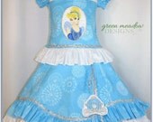 Cinderella Fitted Peasant Top and Insa Skirt
