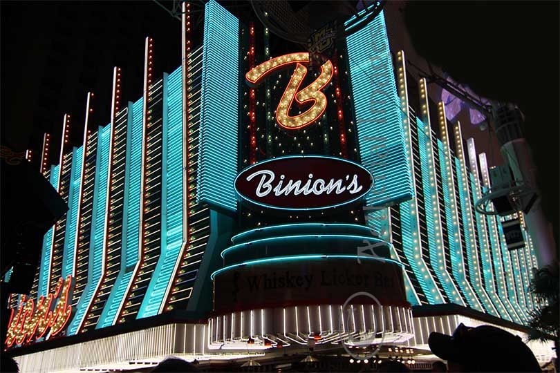 Binion's Sign 12x18 Fine Art Print