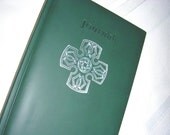 Beautiful Writing Journal Celtic Knot Leather Like Handcrafted Diary Ruled Notebook 5 1/8" x 8 1/4"
