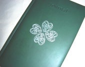 Beautiful Writing Journal Celtic Heart Leather Like Handcrafted Diary Ruled Notebook 5 1/8" x 8 1/4"