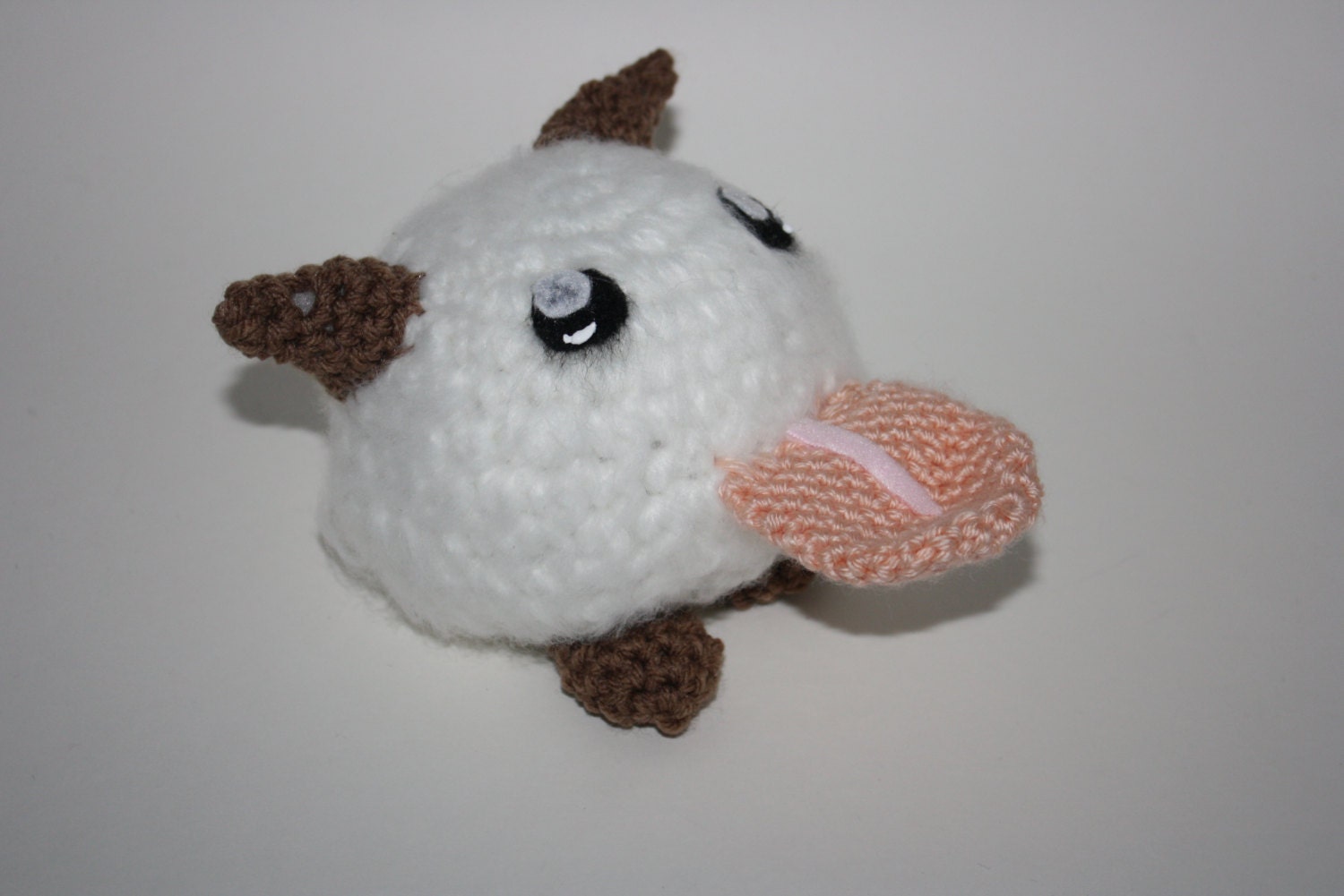Poro Inspired League Of Legends Handmade Crochet Plush Toy