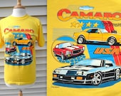 1987 Camaro Performance USA Yellow Shirt