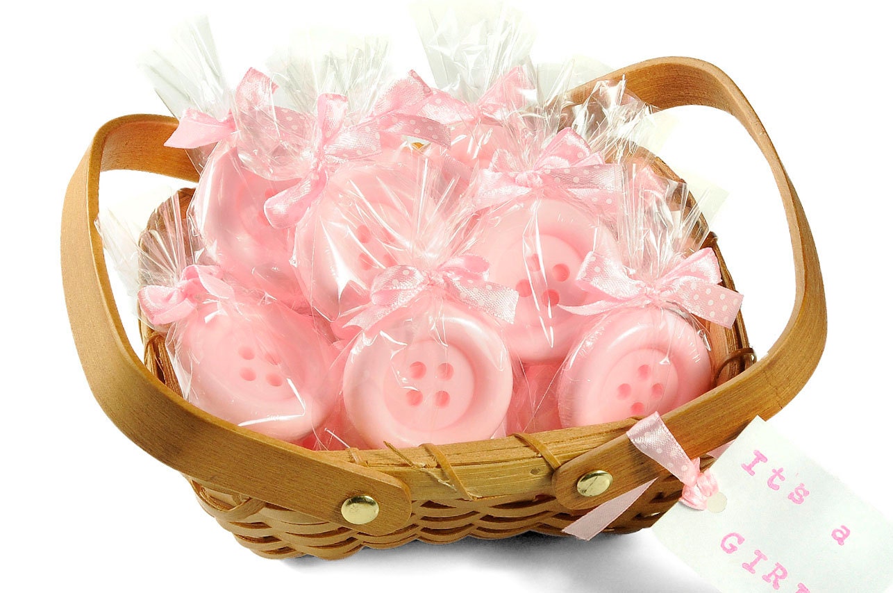 Cute as a button Baby Shower Favor -30 Button Favors