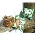 Pebble and Cork Coasters, set of 4