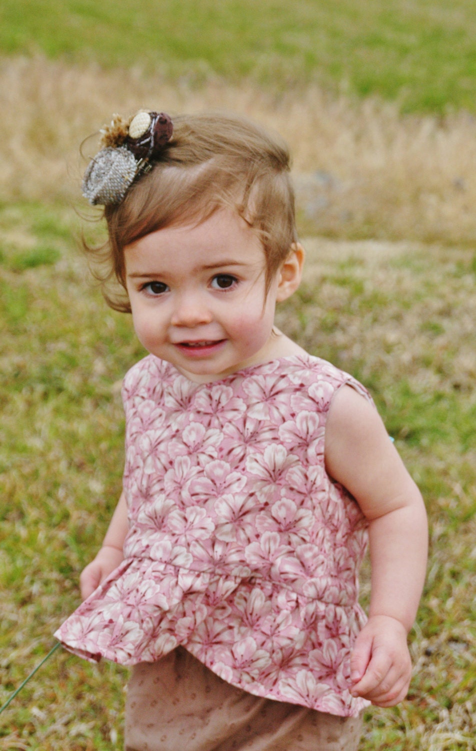 V-Neck Keyhole Peplum Top Spring Summer 2013 Collection by Papoose Clothing