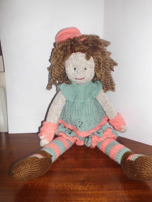 18' OOAK Art rag doll toy Fantasy Victorian shabby chic primitive