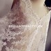 Fabulous Ivory Wedding Lace Trim Luxury Alencon Lace Embroidered Retro Tulle Lace 16.5 Inches Wide 1 Yard
