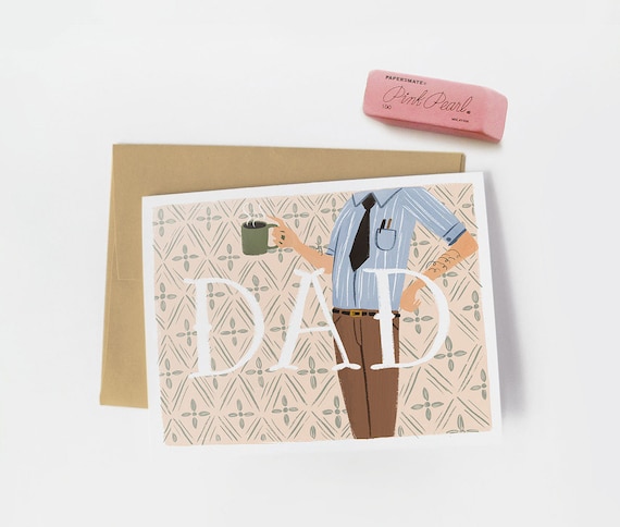 DAD Father's Day Card 1pc