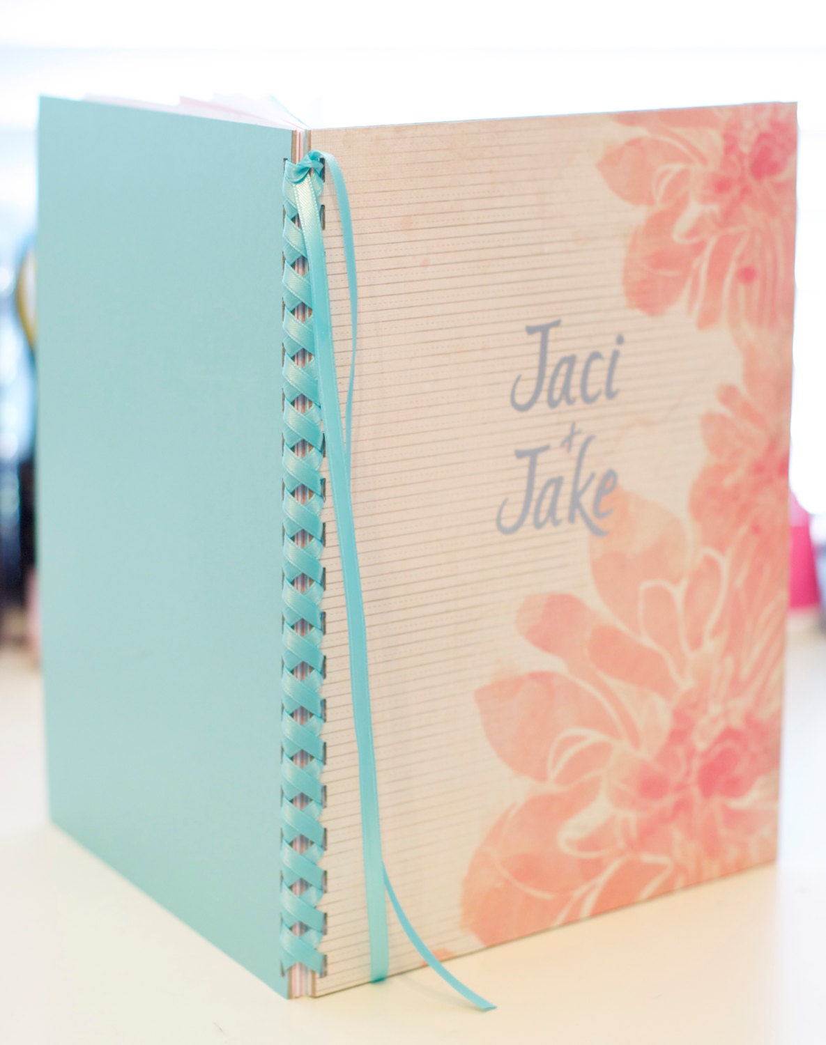 Custom Wedding Planner, Destination Wedding Planner, or Guest Book, Handmade Personalized