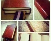 FREE SHIPPING - Book of Shadows - Handmade Blank Journal A4 Practical Magic Double Book
