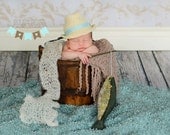Newborn Spring Fedora - Photo Prop