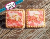 Lace Monogram Cookie - 1 Dozen SWEETER by the Dozen Cookies