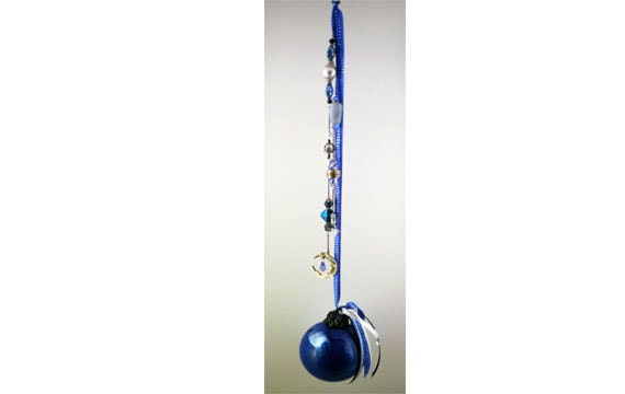 Blue Moon Wish Ball, Witch Ball, Suncatcher, Faerie Fairy Ball, Friendship Ball