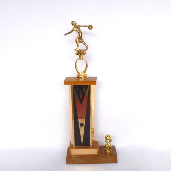VINTAGE BOWLING TROPHY