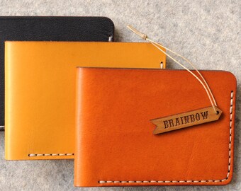 Bi-Fold Hand Stitched Slim Wallet