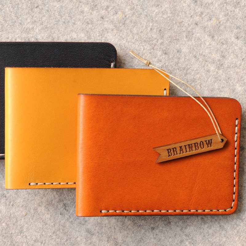 Bi-Fold Hand Stitched Slim Wallet