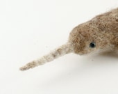 Needle Felted Narwhal