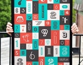 The Numbers Poster