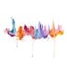New York Painting Watercolor abstract 13x19