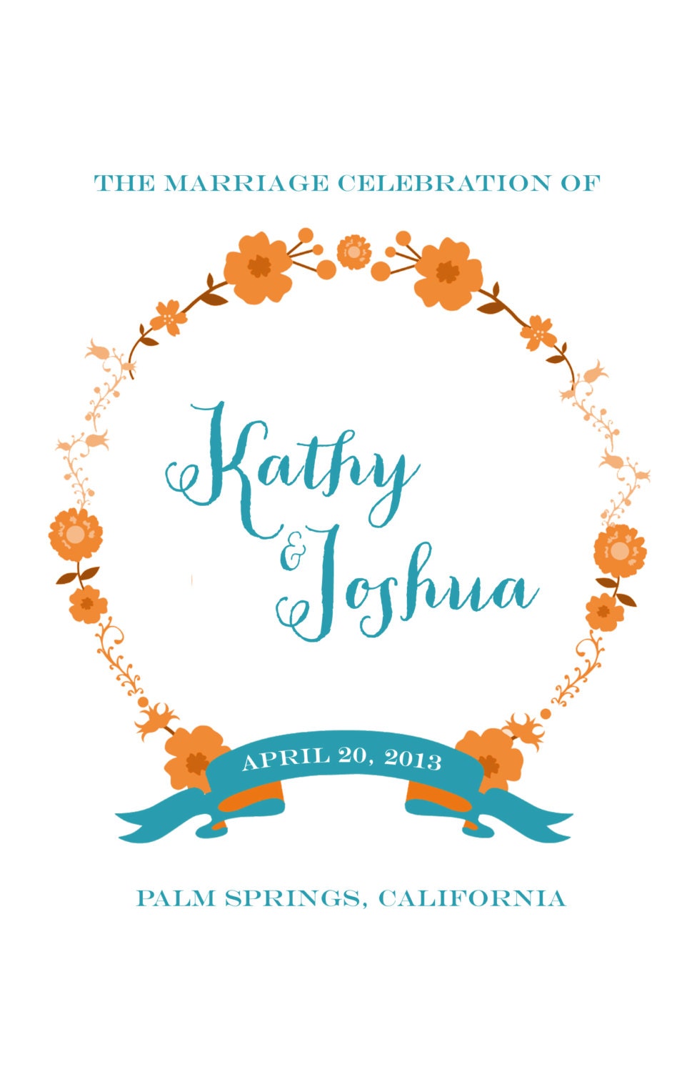 Rustic / Vintage Program Cover