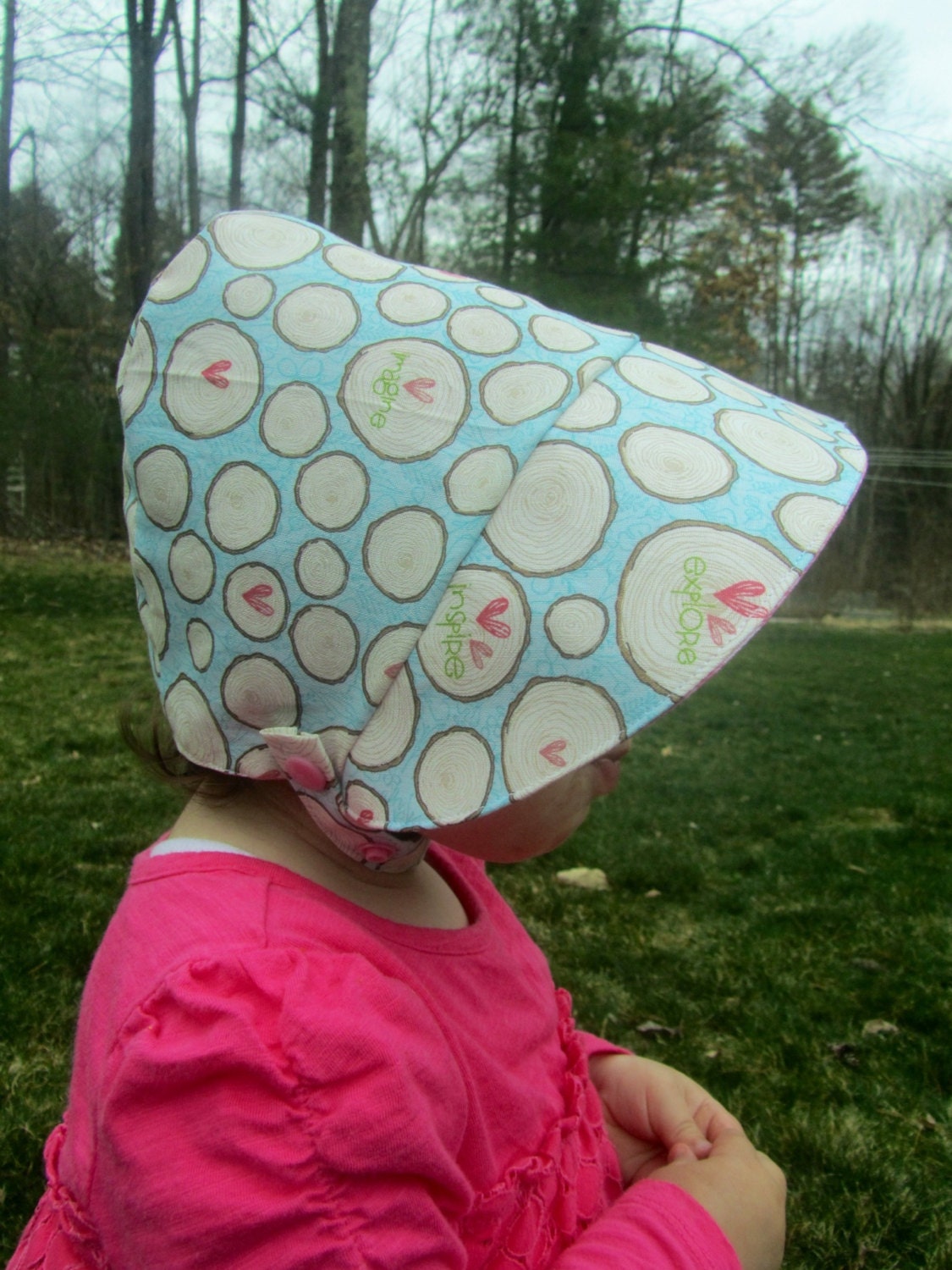 Dream Explore reversible Bonnet Baby / Toddler Sun Hat summer
