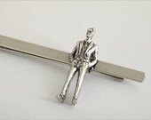Men's gift, Anniversary gift for men, tie bar, tie tack, mens jewelry, wedding tie clip, mens wedding gift, mens anniversary gift,