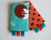 You Choose Snaps or Velcro-  Organic Reversible Baby Carrier Drool Pads/Suck Pads-Perfect Match for Cranes Tula-Imperfect