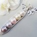 Sweet Petite Peas In A Pod 2, 3,4 Or 5 Pearls Colors Of Purity - Pick And Mix Your Colors