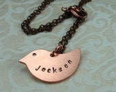 2 Sided Personalized Copper  New Baby Mom  Name