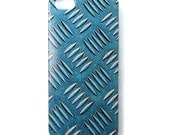 iPhone 5 Case - Diamond Deck Plate, Metal, Steel