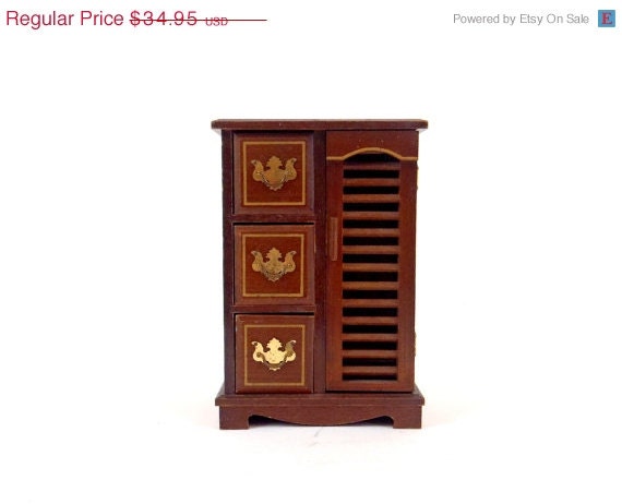 SALE Jewelry Box Vintage Japanese Wooden Jewelry Chest