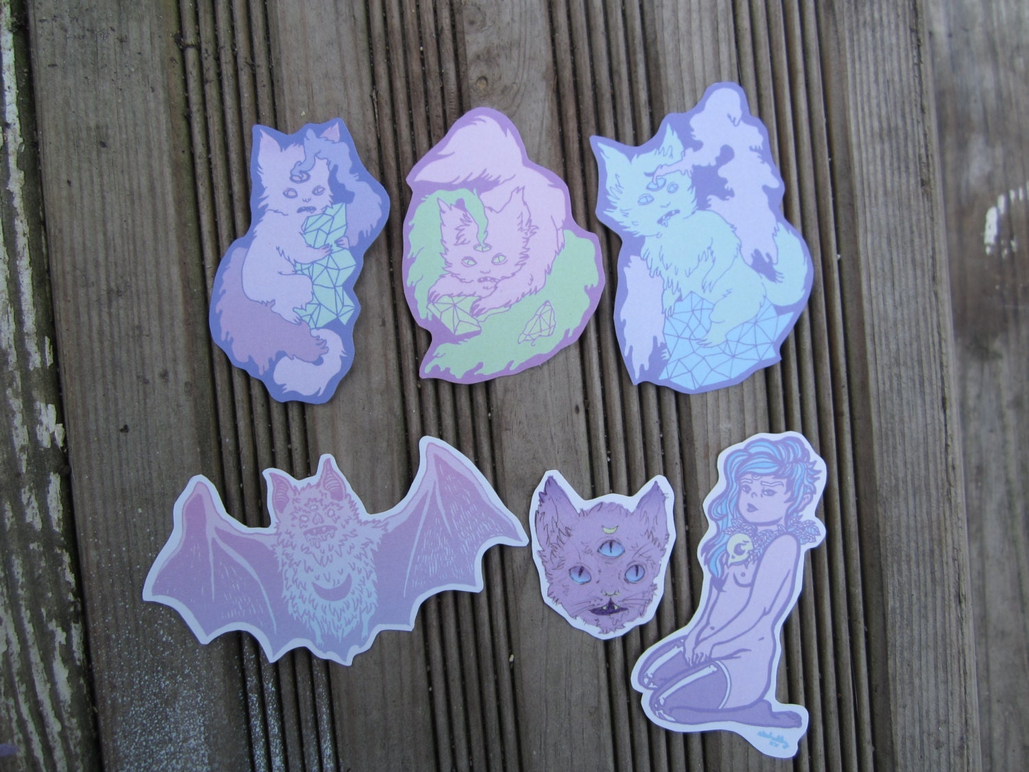 The Midnight Garden Sticker Pack
