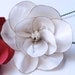 Dupioni Silk Roses SIX for making DIY Brides Bouquets and Wedding Bouquets