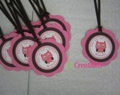 Owl Favor Tags