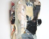 House in Summer, Wallpaper series no. 5, abstract collage.