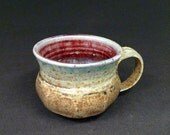 Faceted Porcelain Coffee Mug