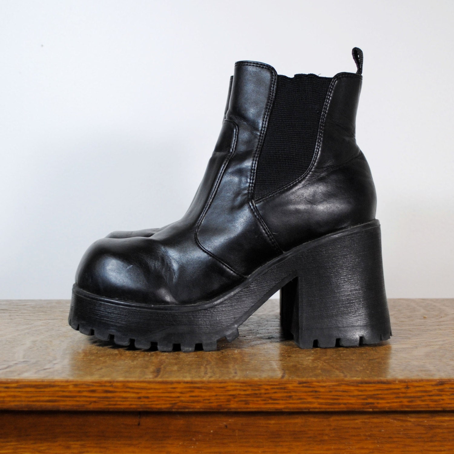 sanctuary platform ankle boots