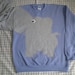 Elephant Trunk sleeve sweatshirt UNISEX M  Lavender