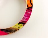 Recycled Skateboard Wood Bangle Bracelet