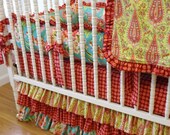 Baby Bedding Made to Order 4 pc Crib Bedding Set