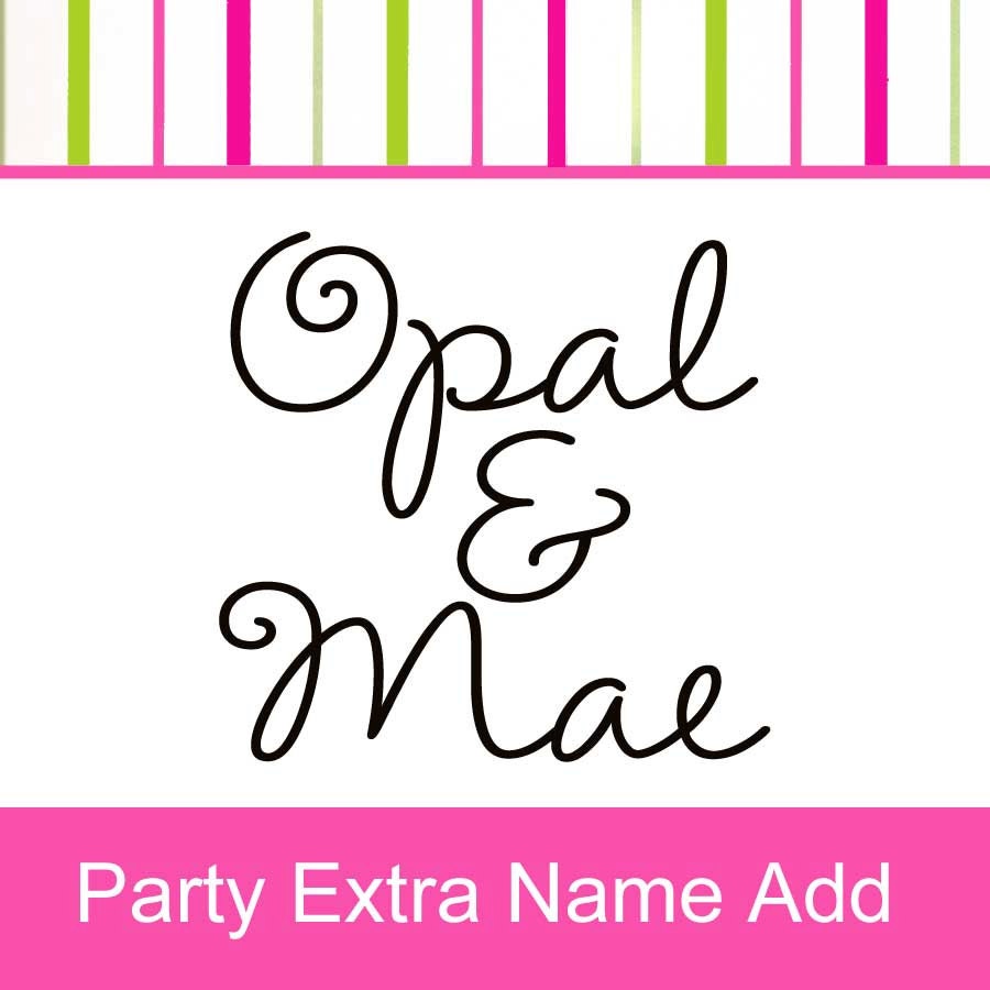 Customized Extra Name Listing for Five Dollars Il_170x135