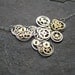 Watch Parts Necklace "Chain Reaction" Elegant Clockwork Gear Necklace Explosion Cloud Style Steampunk Sculpture Gershenson-Gates