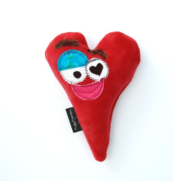 Get Well Soon Medium Plush Dog Toy with Secret Heart Fortune & Squeaker -  Hugs by Fugly Friends