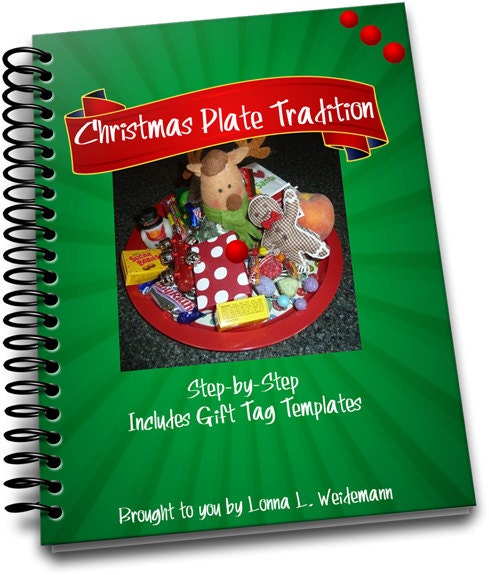 NEW e-book Launch Start a Christmas Plate Tradition A Great Gift that Creates Memories