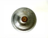 Vintage Aluminum Textured Lid, Collection, Shabby Chic, Wall Decor, Kitchen Decor, Farmhouse