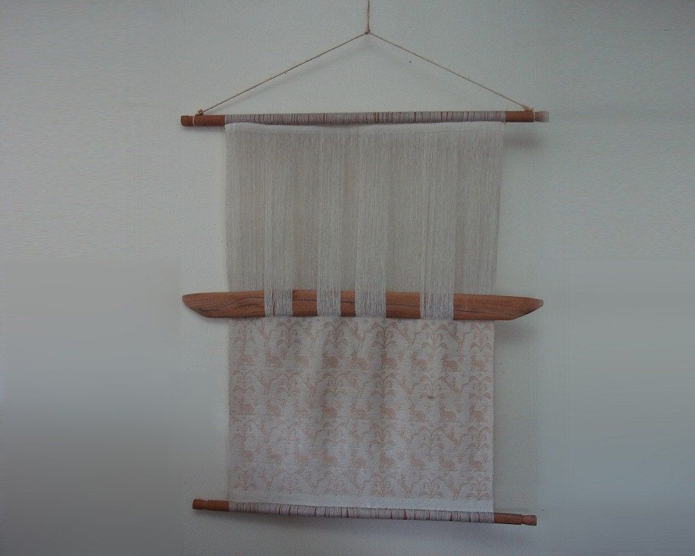 Vintage Finnish Modern Fiber Wall Hanging 1960s