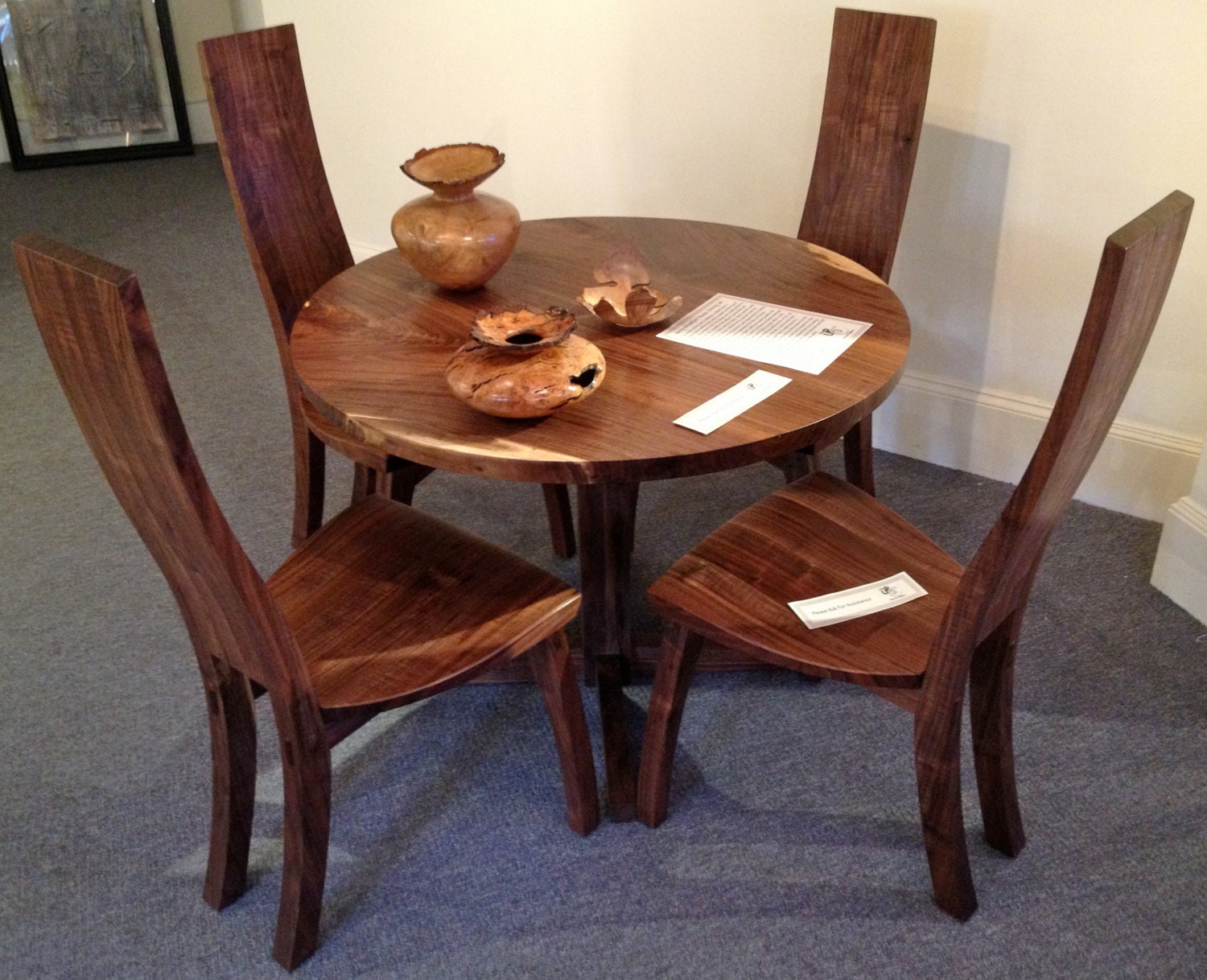 Cascade dining chairs and Berry mountain dining table.