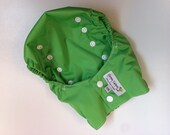 Spring Green- Diaper Cover - One Size